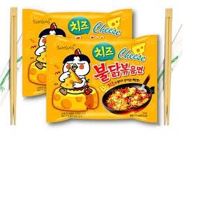 Korean Buldak Ramen ( cheese ) X 2 pack