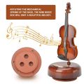 Violin Music Box, Rotating Musical Base, Classical Music Box Instrument, Gift for Boys Girls Birthday Christmas. 