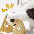 Kqueebee Cat Scratch Board Wooden Cat Scratch Ball Mill Claw Hand Wrapped Rope Cat Climbing Frame Cat Scratch Column Cat Toy. 