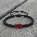 Fashion Adjustable Lucky Red String Bracelet Mens Women Handmade Weave Bracelet Couple Braclet Yoga Meditation Jewelry. 