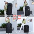 Handbag Folding Bag Folding Travel Bag Waterproof Luggage Bag out Buggy Bag with Wheels Large Capacity Female Slippers Aviation *. 