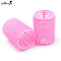 Monja 6Pcs/Set Hair Roller Multiple Size Natural Curls Curlers Self-adhesive Roller Fluffy Hair Home Use Styling Tools. 