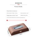 (Tissue Box)Toyota Premium Leather Car Tissue Box  Suitable for Toyota Vios  Wish  Unser Avanza Sienta Hiace Estima Chr Altisah Harrier Camry Corolla Prado RAV4 Hilux high quality. 
