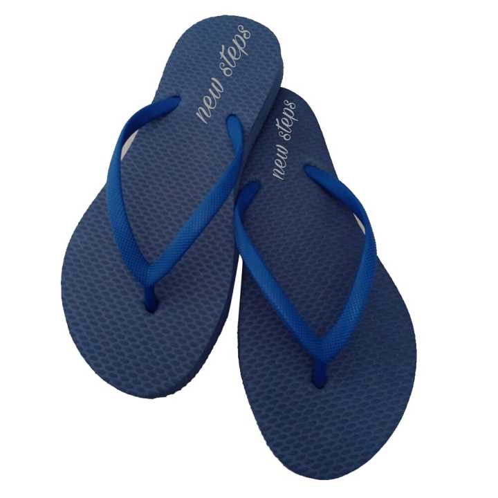 Rubber Slippers Women Flip Flops ( New Steps)