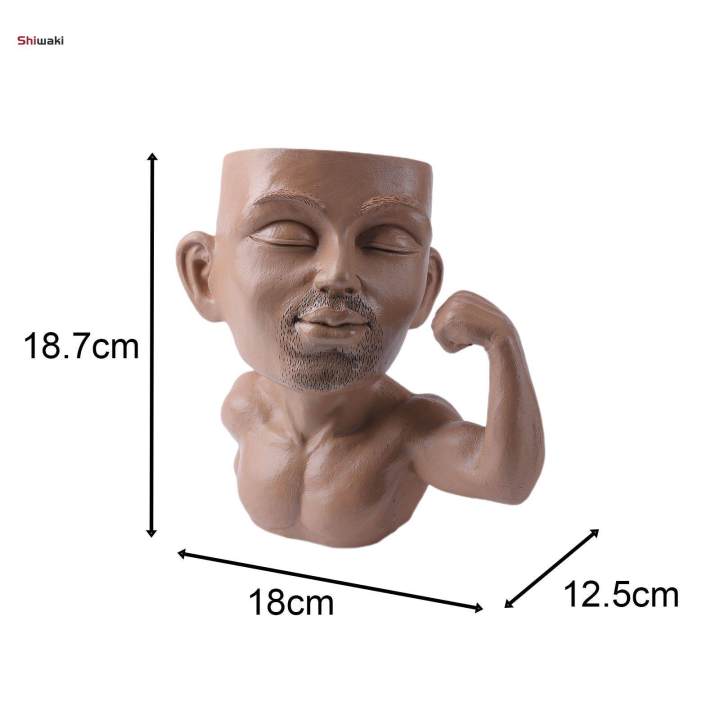 Pot%20Plants%20Human%20Funny%20Face%20Flower%20Pot%20Collection%20Art%20Decorative%20with%20Drain%20Hole%20Head%20Planter%20Resin%20Face%20Pots%20for%20Bookshelf%20Bar%20-%20Image%208