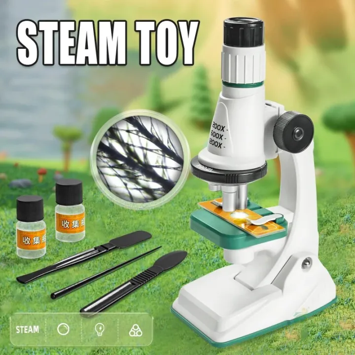 STEM%20Toys%20science%20toys%20Children%20Science%20Biological%20200x%20600x%201200x%20Pocket%20Microscope%20Set%20Lab%20With%20LED%20Refined%20Instruments%20Montessori%20Education%20Toy%20-%20Image%202