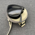 Women's Fashion Folding Sunglasses Women's Brand Designer Glasses Oval Glasses. 