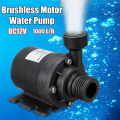 1000L/H 8M 12V Home Portable Brushless Motor Submersible Water Pump. 