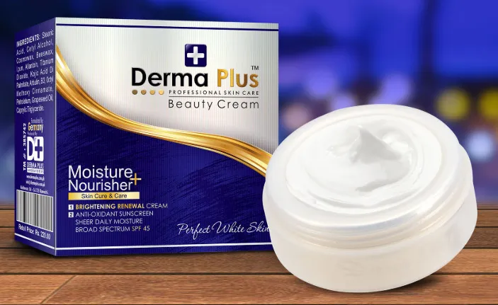 Derma Plus Whitening Beauty Cream Moisture and Nourisher - Genuine