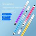 2 In 1 Stylus Pen for Cellphone Tablet Capacitive Touch Pencil for Iphone Samsung Universal Android Phone Drawing Screen Pencil. 