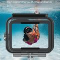1 Piece Black & Transparent for NEW Diving Case Housing for Go Pro 11 10 9 Black Action Camera Underwater 45M Protection Shell. 