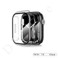 45mm Glass + Cover For Apple Watch case 7/8 iWatch bumper Tempered Glass Screen Protector for apple watch. 