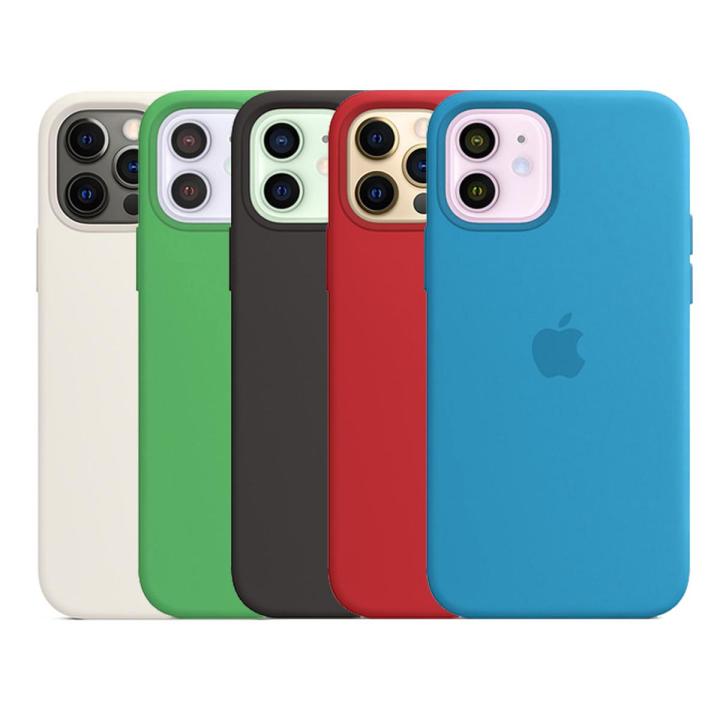 Stylish Silicone Case iPhone 12 Silicone Color protective high Quality Back cover case for iPhone 12