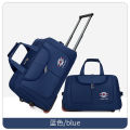 Trolley Travel Bag Ultra-Light Men's Business Trip Large Capacity Oxford Cloth Folding Student Accommodation Female Boarding Portable Luggage Bag. 
