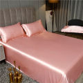 32°Summer Ice Silk Bed Sheets Single Piece Simple Solid Color Cool Silk Quilt Single Silk Drawsheet Bed Sheet Bedding. 