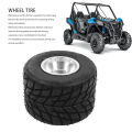 Heavy Duty Wheel Tire Wheel Tire Wear Resistant Reliable High Strength Versatile Easy Installation for ATVs UTVs. 