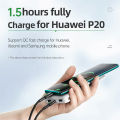 Mcdodo For Huawei Xiaomi Samsung PD Fast Charging Cable PD 60W coil Cable Quick charger cable. 