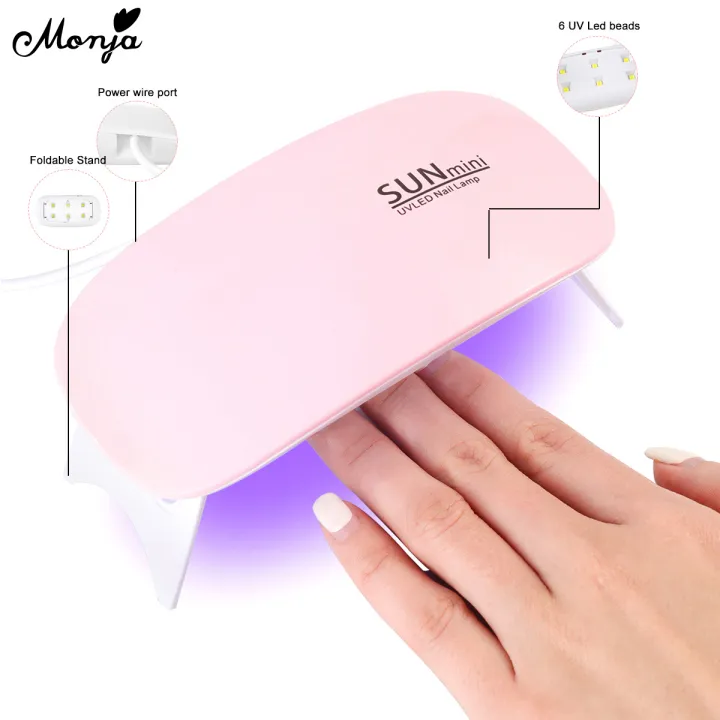 Monja%206W%20Nail%20Art%20Dryer%20Led%20Uv%20Lamp%20Portable%20Micro%20Nail%20Art%20Uv%20Gel%20Varnish%20Curing%20Machine%20For%20Home%20Use%20Usb%20Charging%20Manicure%20Tool%20-%20Image%204