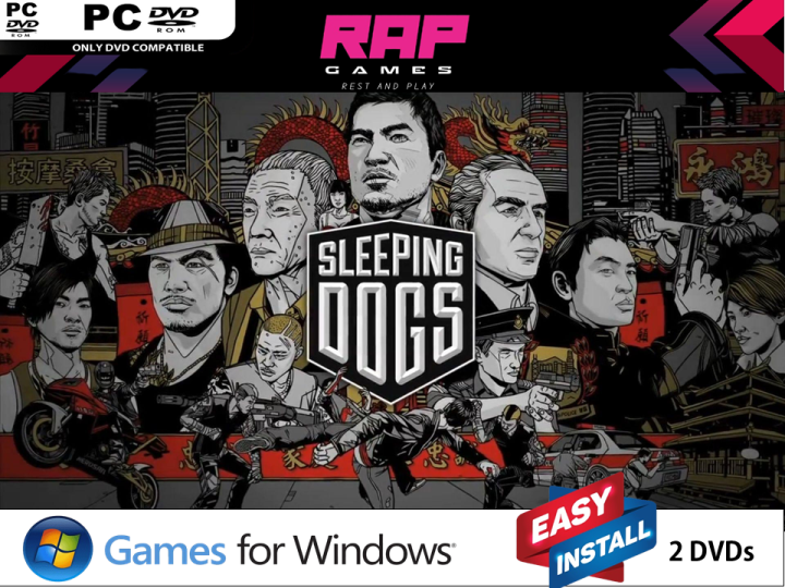 Sleeping Dogs PC DVD
