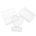 1pc photo frame shaped jewelry tool UV epoxy resin silicone mold. 