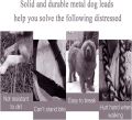 Heavy Duty Metal Dog Chain Leash with Handle – For Dogs & Puppies (All Sizes Available). 