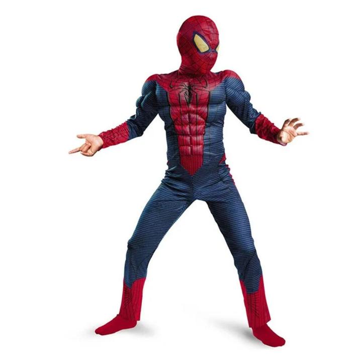 Muscle-Amazing Spider Man Spiderman Costume 3D  Suit K-148