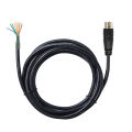Breakout Cable Yaesu CT-62 CAT Cable 8 Pin Mini Din Male Serial Adapter for Yaesu band data cat linear tuner FT-897 FT-897D. 
