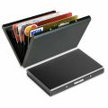 1Pc Card Holder Men RFID Blocking Aluminum Metal Slim Wallet Money Bag Anti-Scan Credit Card Holder Thin Case Small Male Wallet. 