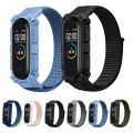 For Xiaomi Mi Band 6 / 5 / 4 / 3 Armor Nylon Strap Watch Band. 