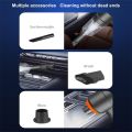 Home Car Vacuum Cleaner Mini Vacuum Sweeper Hair Dryer Suction and Blow Dual-purpose Pet Hair Absorber Wireless Charging Cleaning Tool. 