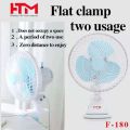 Astro 3 in 1 Clip and Table Fan Home Electric fan,Multi-purpose mini Fan Shaking Head clip fan Officedesk fan Stand fan Wall fan. 