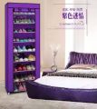 9 layer shoe rack New design with cover Shoe Cabinet 9-Shelf Shoe Organizer with Dust Cover - Closet shelf  Designed for doorways, hallways, balconies, living rooms   Shoe Rack Organizer Dustproof Standing. 