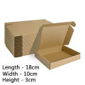 Mongo Craft Shipping Boxes (18cm x 10cm x 3cm) Cardboard box shipping storage strong packing hard Cardboard box. 