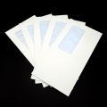 【SmartHorizon】50pcs Security Envelopes with Window Confidential Seal Skyline Envelope for Postcard Letter Greeting Card School Office Supplies. 