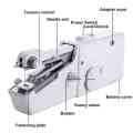 Mini Sewing Machine Hand Held Portable Handy Stitch. 