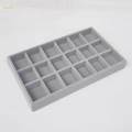 4 Pieces Jewelry Trays Organizer, Insert Divider Durable Display Case Storage Container Holder for. 