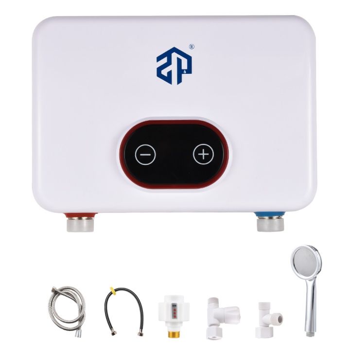 5.5KW non water tank heater 220V instant heating water heater LED number