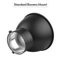 7 Inch Standard Reflector Diffuser Lamp Shade Dish with for Bowens Mount Studio Strobe Flash Light. 