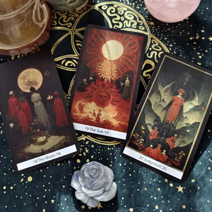 %E3%80%90New%20Arrivals%E3%80%91%E3%80%90New%20Arrivals%E3%80%9178%20Pcs%20Soulless%20Tarot%20Dark%20Intuition%20Cards%2012*7cm%20-%20Image%203