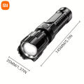 Xiaomi P900 High Power Led Flashlights 2000LM With Display Light USB Charging Built-in Battery Hand Lantern Camping Outdoor Use. 