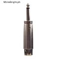 【WhiteBright.ph Silver-colored 3 Pin XLR Female To 1/4" 6.35mm Male Mono Jack Lead Adapter AD .. 