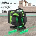 Sutuiying nivel a Laser Level mini 16 Lines Laser profesional 360 Horizontal green Beam professional Laser level. 