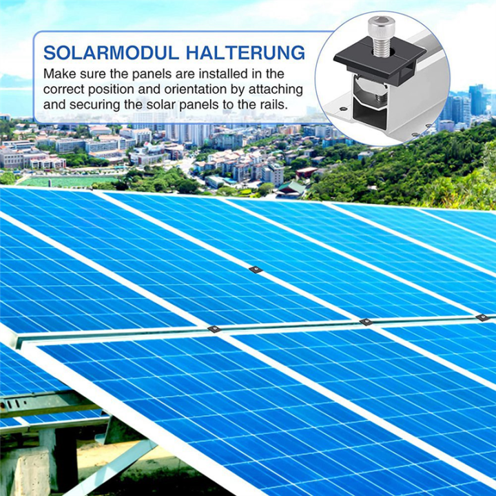 8Pcs%20Centre%20Clamp%2030mm%20Black%20T-Shaped%20Centre%20Clamp%20for%20Solar%20Panel%20-%20Image%202