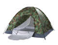 Green 4 manual Durable Light weight  Camping Tent. 
