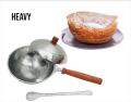 Good Quality Aluminium Hopper Pan / Appa Thachchi with Spatula Sri Lanka Traditional Food Maker. 