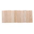 4x10 Pieces Square Balsa Wood Stick Block Unfinished Woodcraft Dowel Rod 50mm. 