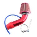 76mm High Flow Cold Air Intake System Aluminum Turbo Induction Mushroom Filter For Car Racing Performance Upgrade. 