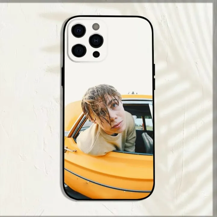 SINGER%20The%20Kid%20L-Laroi%20Phone%20Case%20For%20iPhone%2016,15,14,13,12,11,Pro,X,XS,Max,XR,Plus,Mini%20Soft%20Black%20Cover%20-%20Image%203