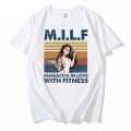 MILF Mamacita In Love with Fitness Latina mom Gym lover Essential T-Shirt Prevalent Party Hip hop T Shirts Men Tops Tees Casual. 