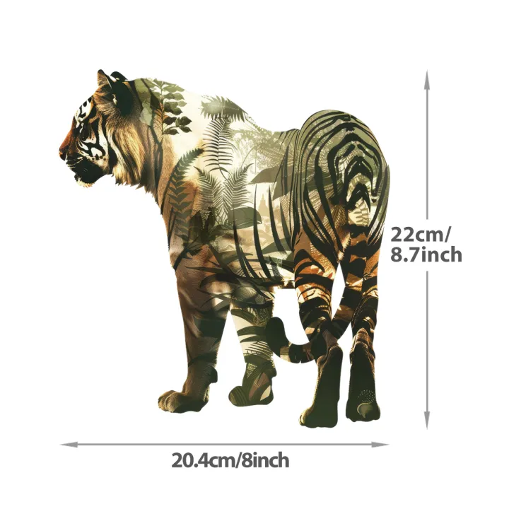 Forest%20Tiger%20Custom%20-On%20Patches%20T-Shirt%20Diy%20Heat%20Transfer%20Parches%20Ropa%20On%20Transfer%20-%20Image%204